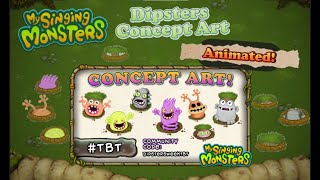 My Singing Monsters - Dipsters Concept Art Animated