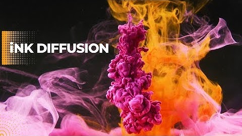 Colorful ink diffusion in water | @peacefulevening4813