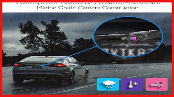 PYLE Vehicle Backup Camera For Car, 7 Inch Monitor Reverse Camera, Stable Back Up Camera Systems
