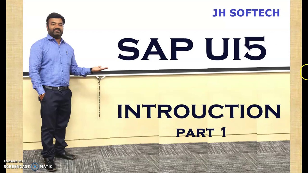 SAP UI5 Intro for Beginners - YouTube