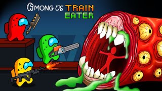 어몽어스 VS TRAIN EATER | Among Us VS POPPY PLAYTIME CHAPTER 3 | Among Us Animation 52