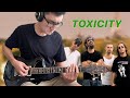 Toxicity  system of a down guitar cover