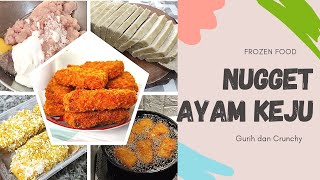 RESEP DAN CARA MEMBUAT NUGGET AYAM KEJU ENAK CRISPY. 