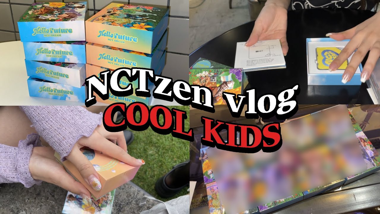 솔직히 약간 대박인 헬로퓨처 키노깡 (앨범깡, 오프깡)ㅣ시즈니 브이로그 🍅🍊