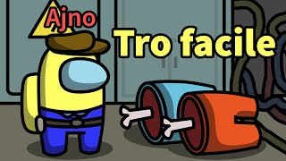 Kiam estas nur kvin ludantoj, trompisti estas tro facile