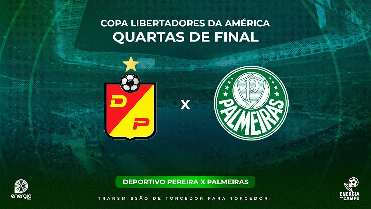 DEPORTIVO PEREIRA X PALMEIRAS AO VIVO - COPA