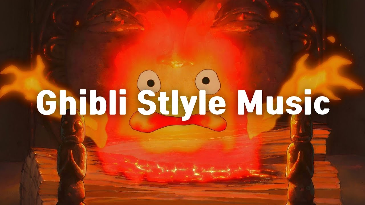 Studio Ghibli Stlyle Music Playlist 🎵 | Relaxing OST | Iconic Movie Scenes + Release Years