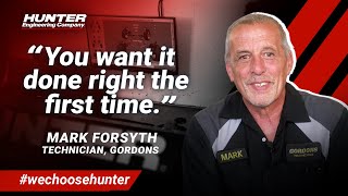 Hunter equipment is the past, present and future fit for Montreal’s Pneus Gordons