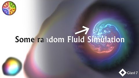 I made something in Fluid Simulation