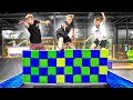 EPIC Trampoline Park Obstacle Course vs. Jesser & Moochie!