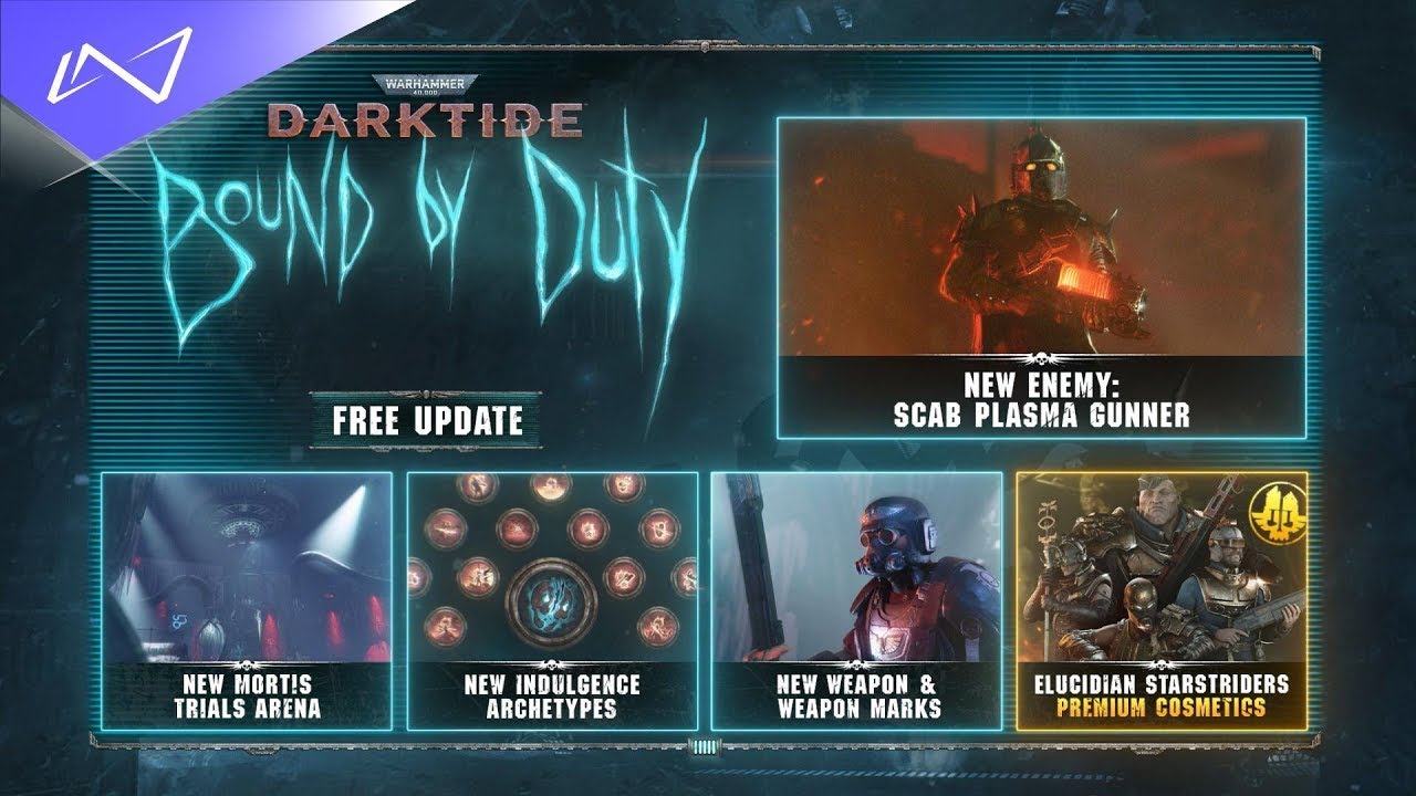 Warhammer 40,000: Darktide - Bound by Duty | New Update Trailer