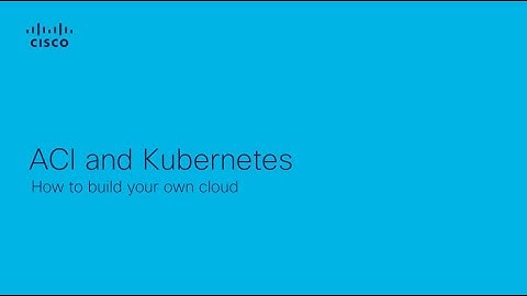 ACI and Kubernetes Multi Cluster Part 1/3 - Introduction