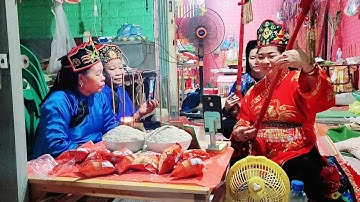 Hát then rất hay, lễ chuộc hồn, giải hạn. Then Lường, then Hải, thầy tào Dương, tại nhà then Hồng P5