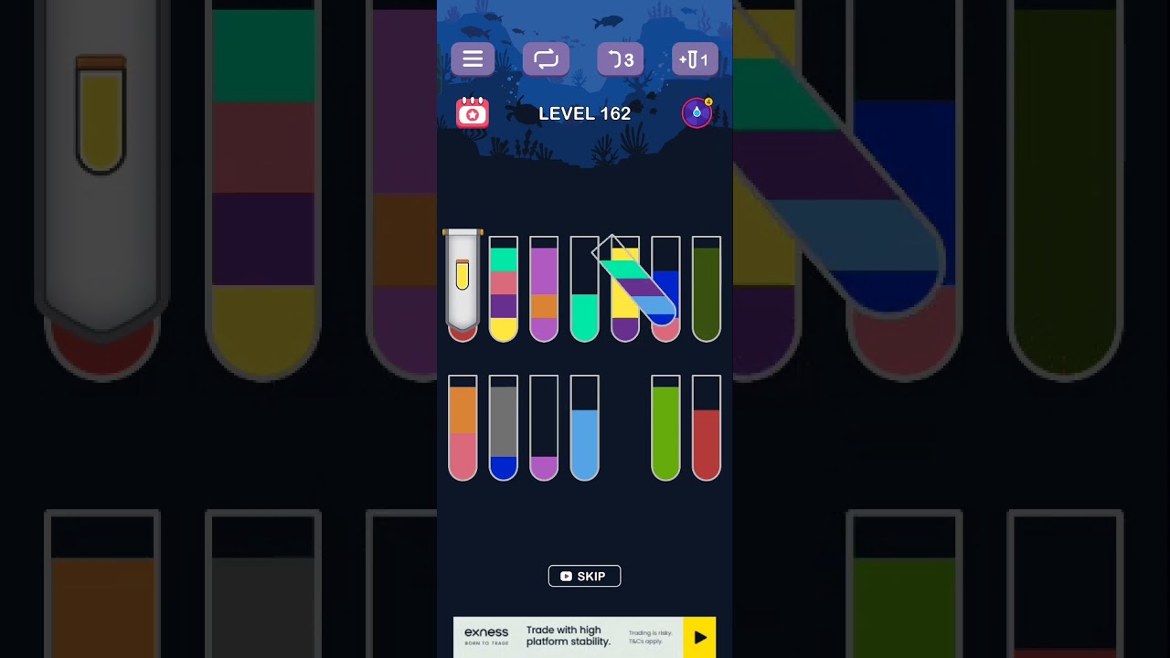 water sort puzzle level 162 guru 
