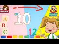 تعليم الأرقام بالانجليزية للأطفال الصغار 123 Count Numbers From 1 To 20 English School 