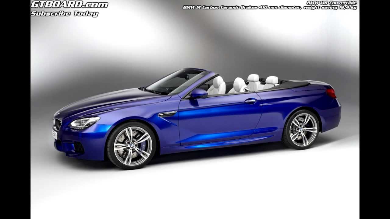 The new BMW M6 Convertible V8 Twin Turbo 560 HP - YouTube