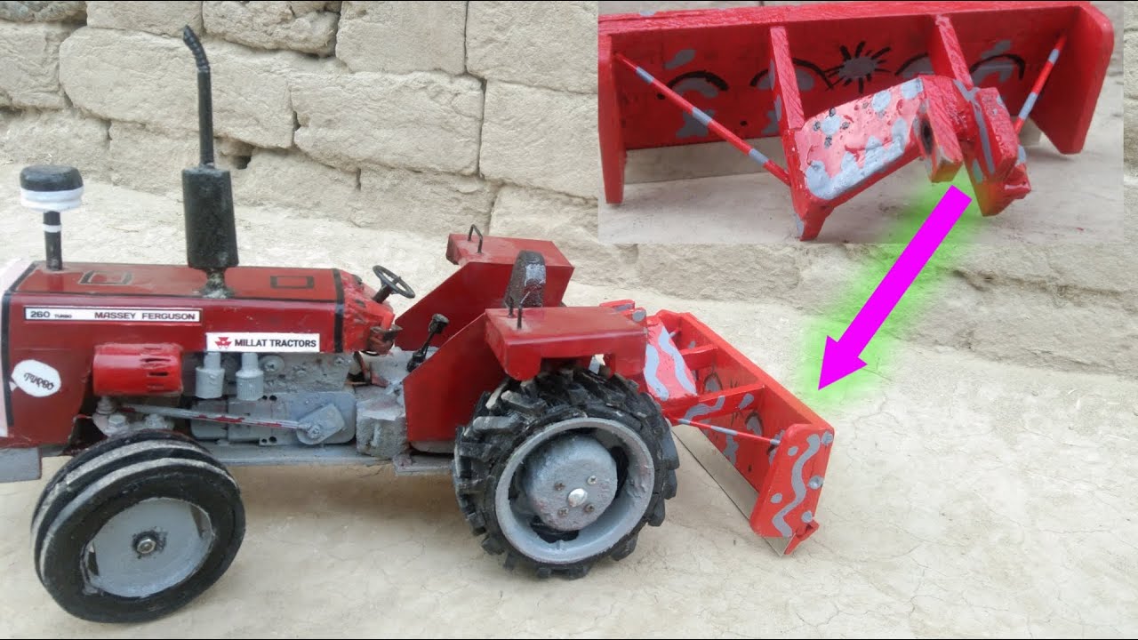 Homemade land leveler for mini tractor||how to make leveler for a mini John Deere model tractor