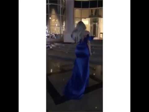بجرب الفستان لما تبقي صحبت العروسه موده الادهم