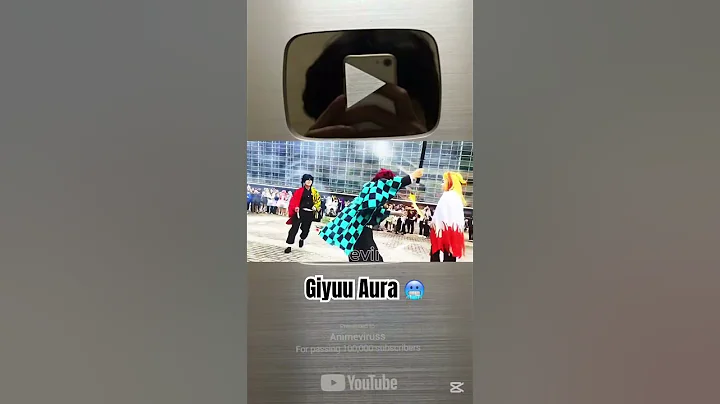 Tanjiro and rengoku shock giyuu rock #cosplay #anime #demonslayer #liveaction #shorts