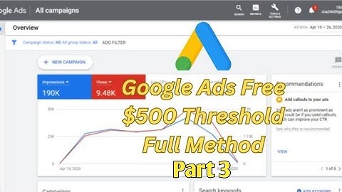 Google Ads Threshold Full Method | Part3 GOOGLE ADS MANAGER ACCOUNT CREATION | Full Threshold Method