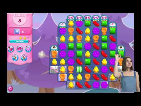 Candy Crush Saga Level 9982 No Boosters