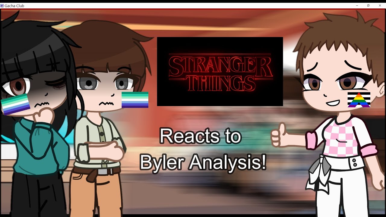 Stranger Things Party (-Max) Reacts to Byler Analysis l Not original