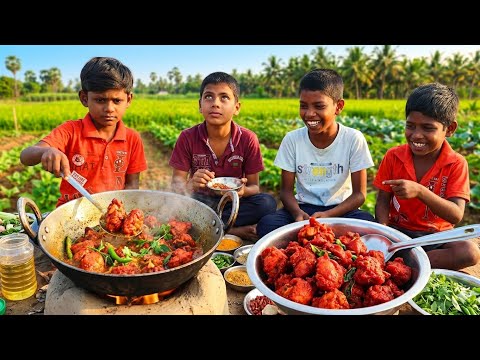 How To Make Chicken 65 In Village | Cooking and Eating in Village | Chicken65 Recipe 