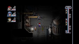 Cosmic Star Heroine ep 2: Robot busting in an abandoned lab