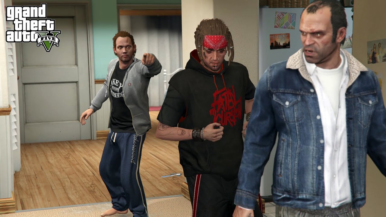 PLANT BOMBS IN THE TRAILER PARK AND DETONATE BOMBS I GTA V GAMEPLAY 12