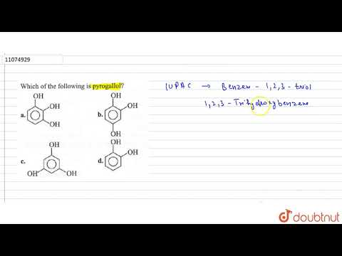 Video: Je pyrogallol organická sloučenina?