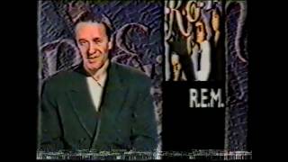 R.E.M. 1989-04 - MTV News, MTV, UK (Live footage &amp; interview segments with Michael Stipe)