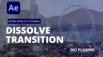 Dissolve Transition in After Effects — Easy Tutorial!