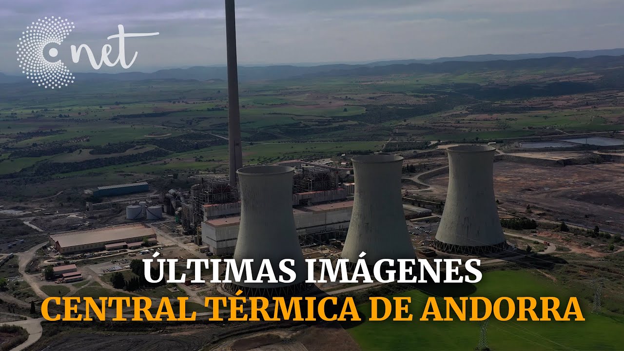 CENTRAL TÉRMICA DE ANDORRA | Últimas imágenes | A VISTA DE DRON