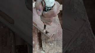 Wood Joining Technique With Beautiful Erfly Decoration.