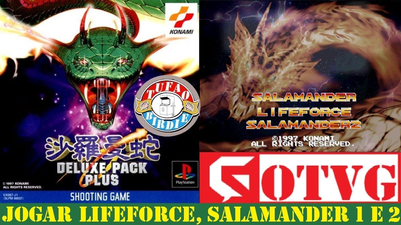 JOGAR LIFEFORCE - SALAMANDER 1 E 2 - PS1  EMULADOR GOTVG DOWNLOAD