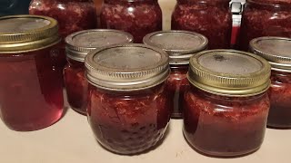 Strawberry Rhubarb Jam | Easy Canning Recipe