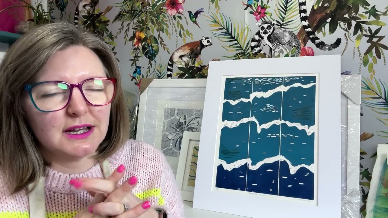 Paradise Found | Heather Moore tells the story behind her artwork | Contemporary Landscape Art