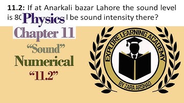 10th Class | Physics | Chapter 11 - Numerical Problems (11.2) | PTB | Explore Learning Academy