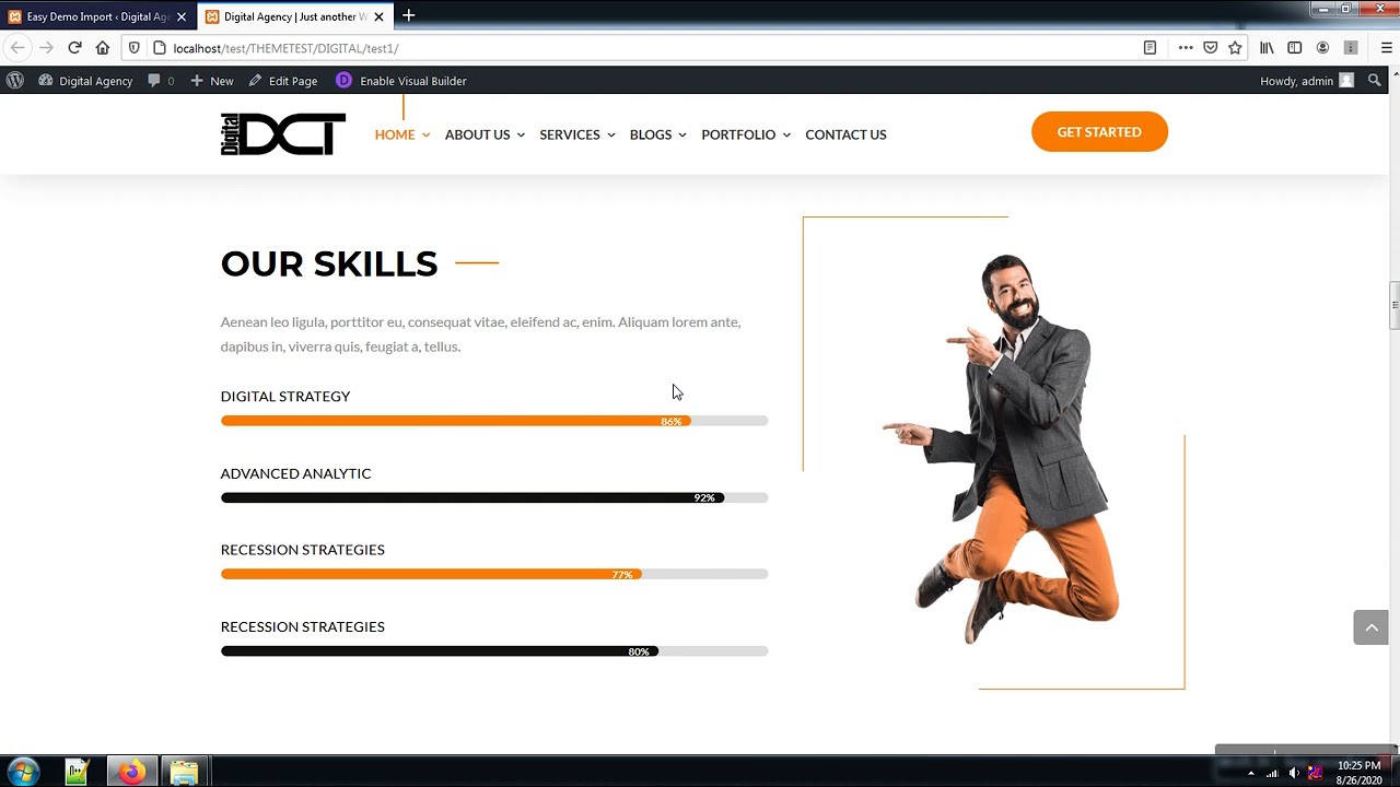 Divi Digital Agency Theme (25+ Creative & Modern Pages ) Installation Guide