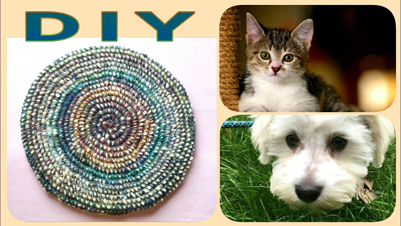 Katzen - Sitzkissen (oder für kleine Hunde ) häkeln • DIY ...