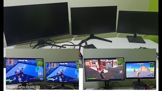 MONITORES GAMER TAMAÑOS 27 vs 24 vs 20 PANEL IPS TN - YouTube