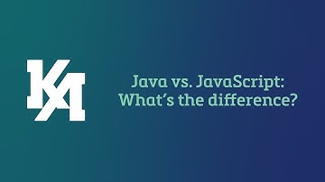 Java VS JavaScript - What