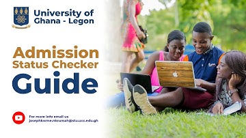 How to Check University of Ghana (UG) Admission Status 2025