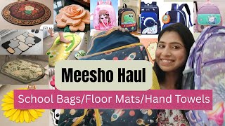Amazing Collection of Hand Towels/ School Bags/ Floor Mats From Meesho। Meesho Collection। screenshot 1