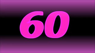60 Second Countdown Timer With Sound Effect and Alarm - #Timer  #1minute #2023