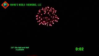 2.5 25s 1/2 Mixed color 1/2 Salutes 3-LDD204