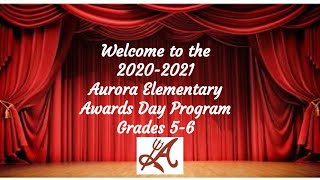 Awards Program Grades 5-6