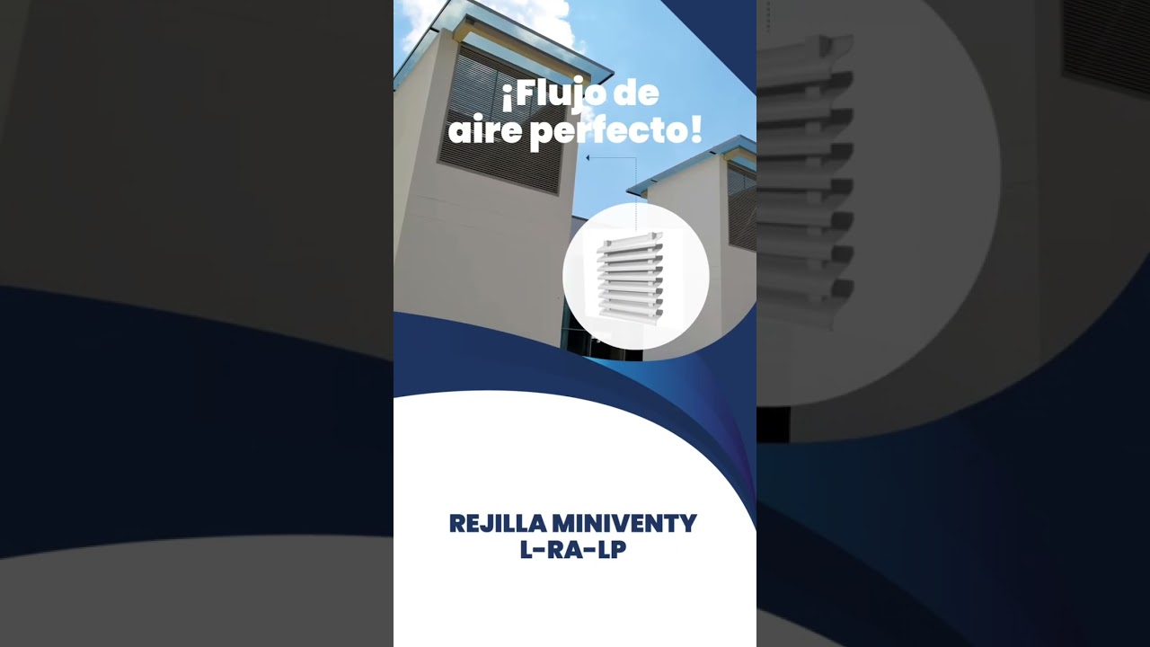 Características Rejilla Miniventy - Laminaire SAS