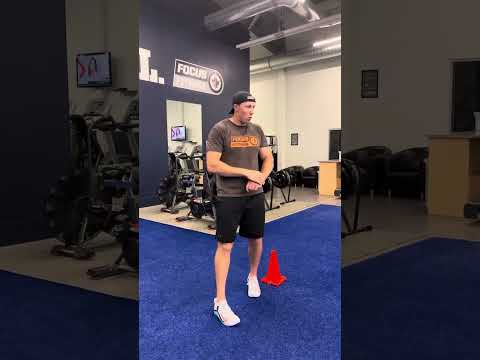 Cone Acceleration//Deceleration Speed Drill