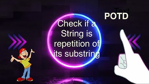 Check if a string is repetition of its substring of k-length | POTD